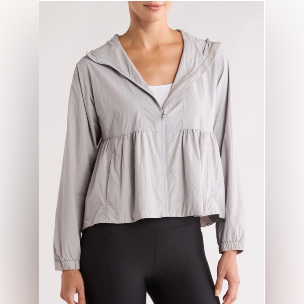Yogalicious Radiant Sherry Peplum Women's Jacket NWT